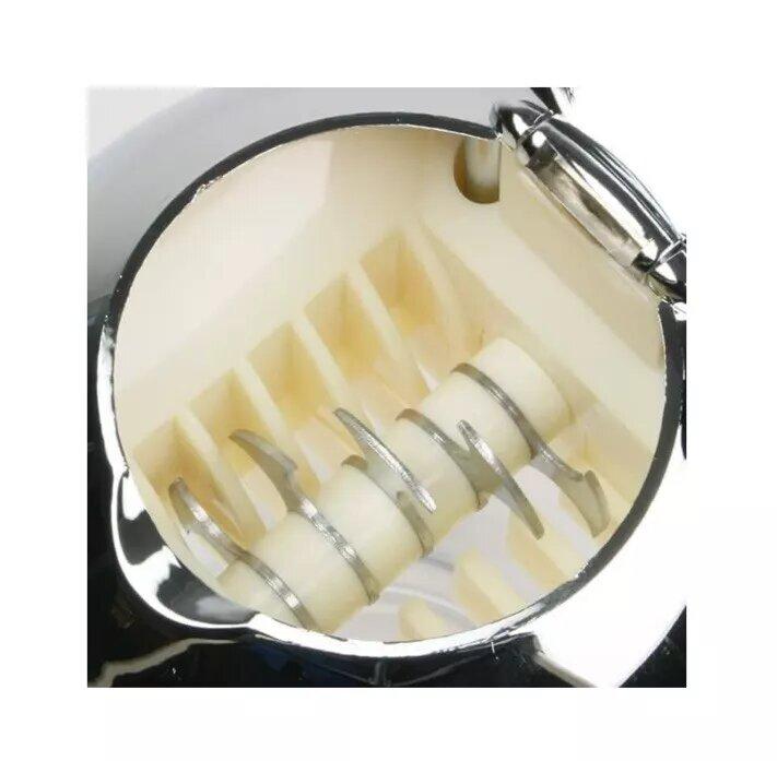 Rotary Action Ice Crusher Professional Barware Perfect for Cocktails Utensils 4