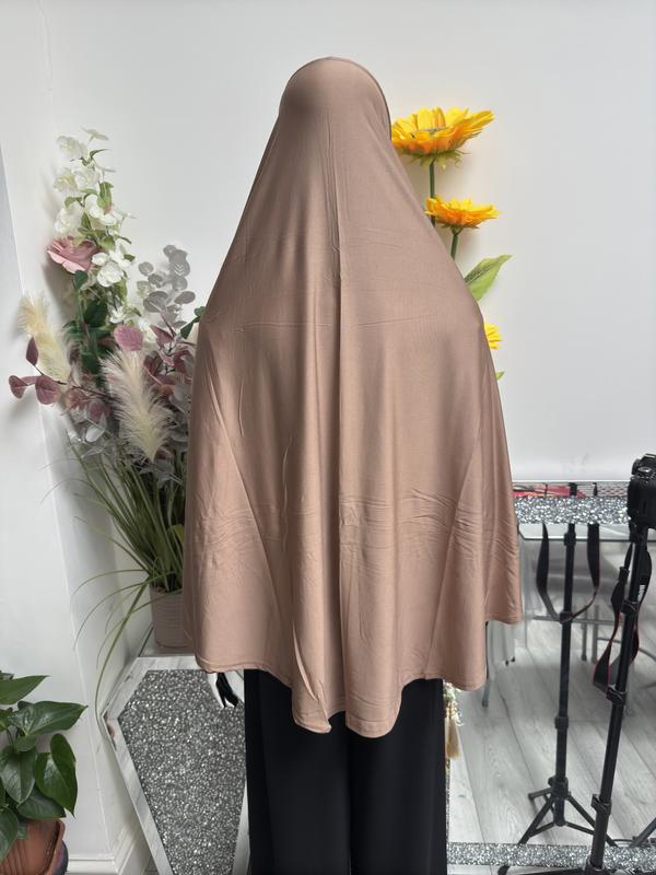 Soft Cotton-Viscose Ready-Made Hijab for Women | Comfortable Modest Wear Headscarf with Full Coverage in 10 Colors | Perfect for Daily Use, Prayer, and Islamic Fashion 6
