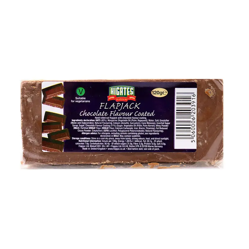 Higates Flapjacks Flavoured Coated x30 - Gluten-Free Oats Snack - Delicious Bonbon Dessert Sweet 1