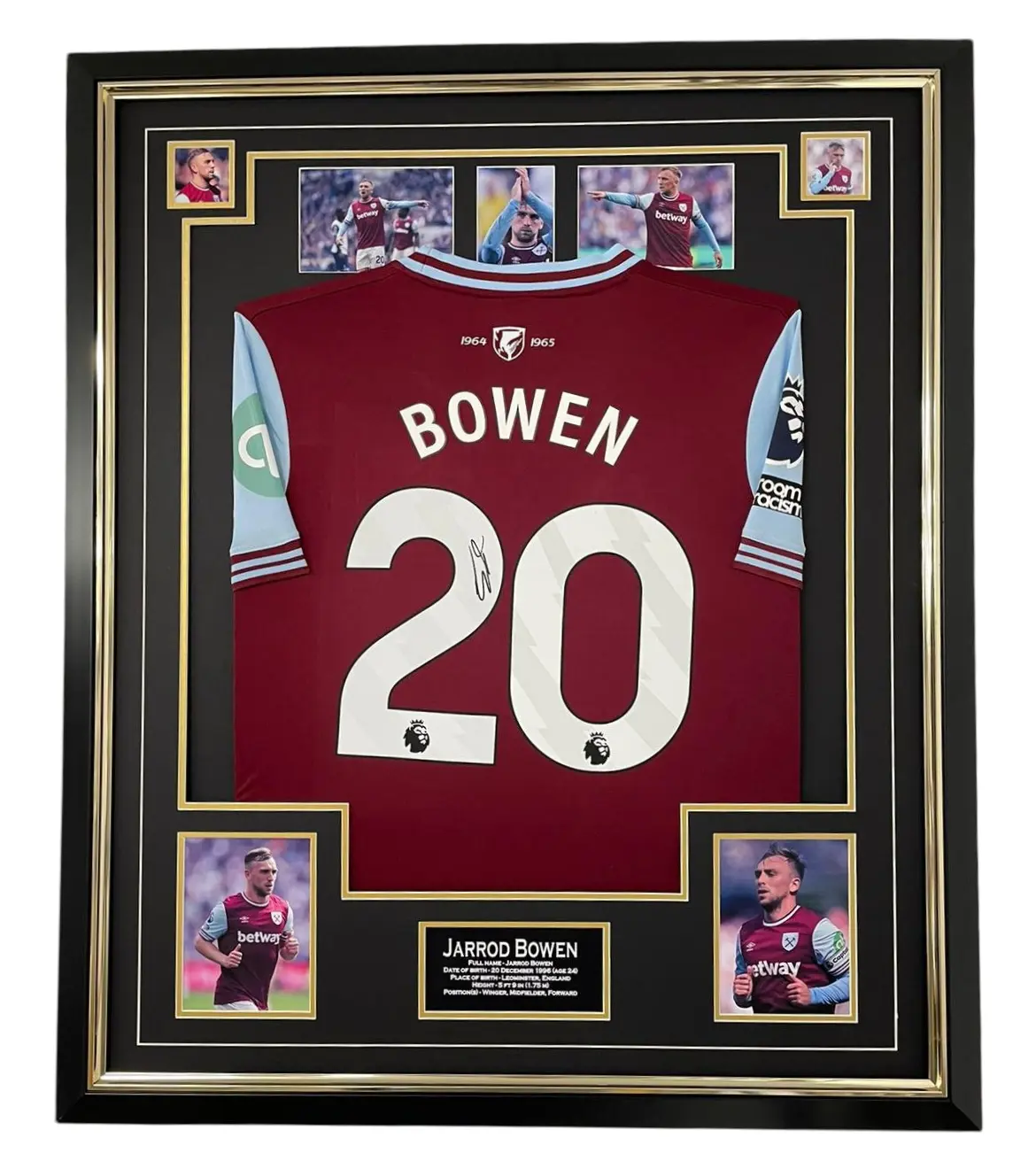 Jarrod Bowen of West Ham Signed Shirt
