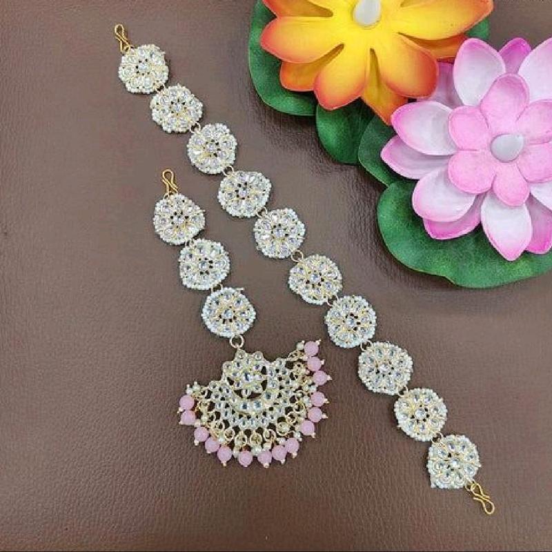 Beautiful matta patti headband/Alia Sheelshphool combo daily,engagement, birthday.Casual head pieces 2