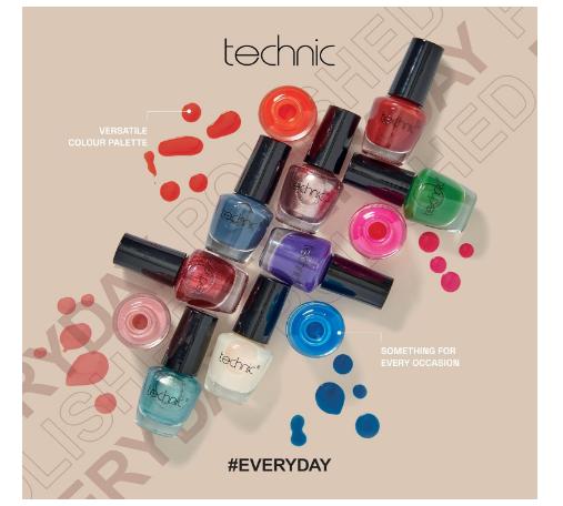Mini Nail Varnish 12 Piece Gift Set - Selection of Versatile Colours - Vegan & Cruelty Free 2
