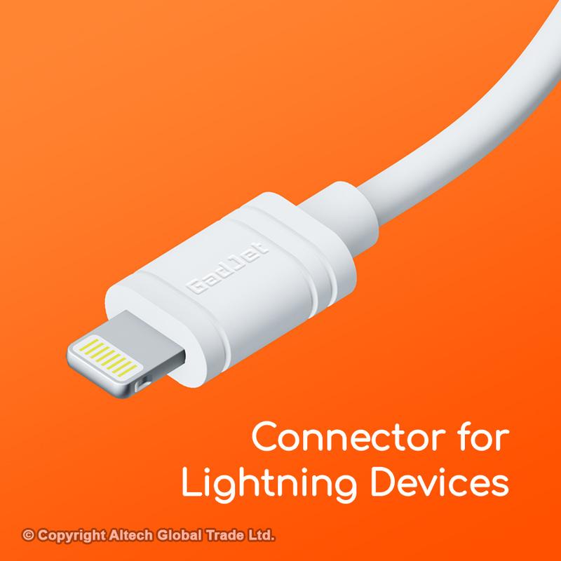 Product Introduction of Gadjet Super Car Charger for Lightning Devices with 1.8m Spring Cable, Type-C Port & LED Indicator, 3.4A Fast Charging - Automotive & Motorcycle 20
