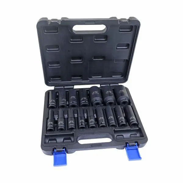 US PRO 16pc EUROPEAN  1/2 DEEP IMPACT SOCKETS 10-32mm B1340 0