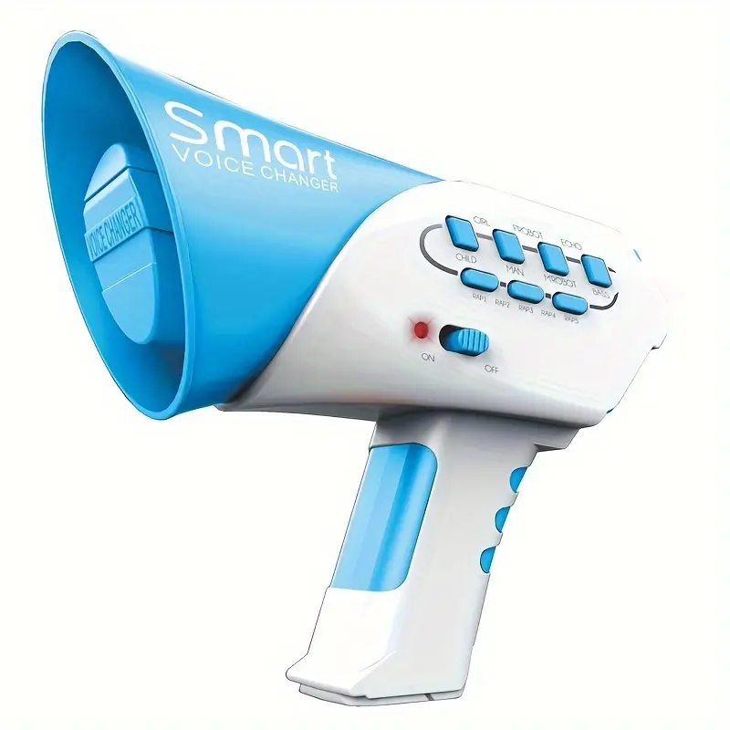 Kids Educational Mini 12 Different Voice Plastic Funny Magic Sound Smart Voice Changer Super Speaker Voice Changer For Christmas Halloween Holiday Birthday Party Gift 8