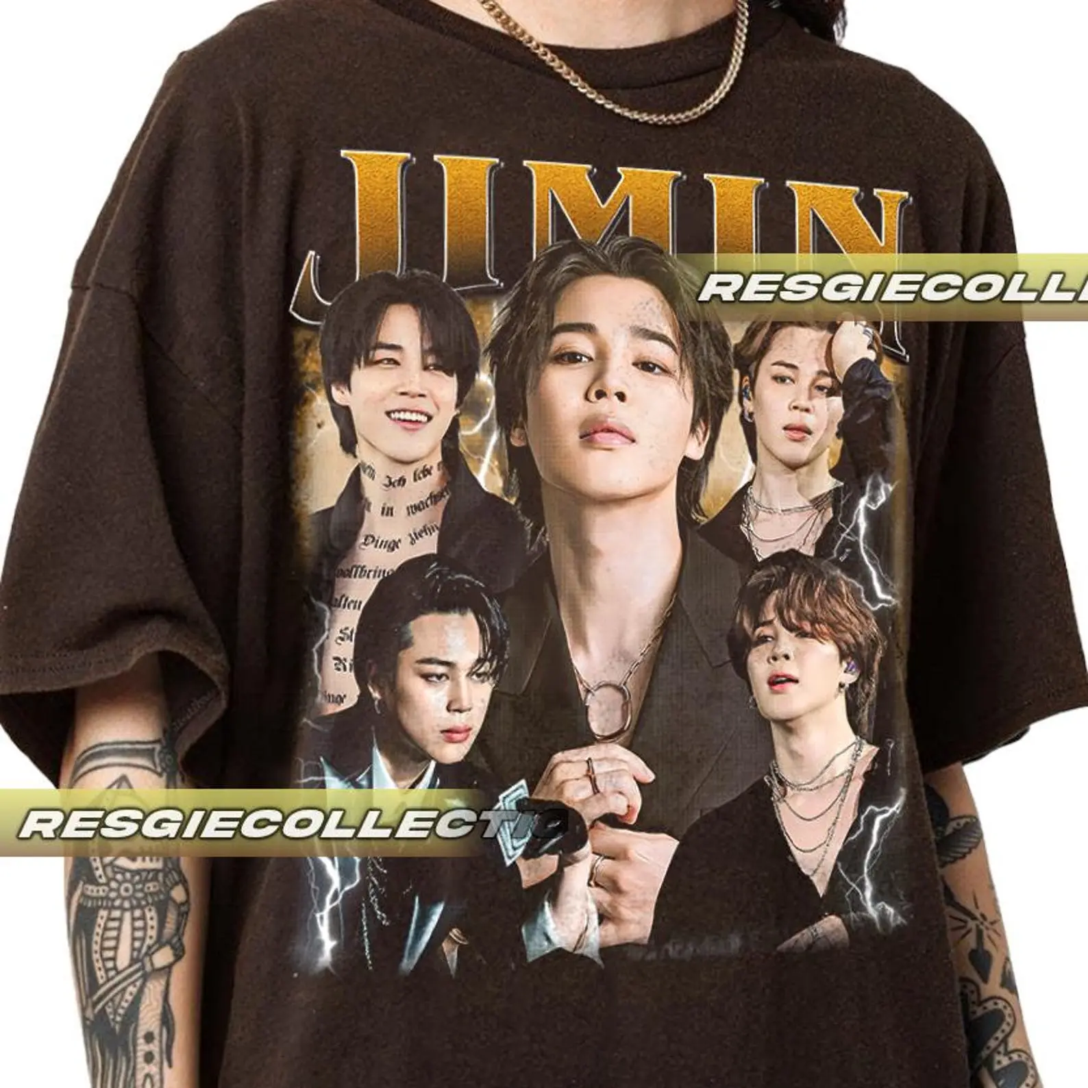 Vintage Limited Jimin Kpop T-Shirt Unisex Shirt for Fans Graphic tee