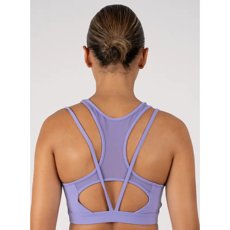 Lightweight Performance Support Sports Bra | Lilac 3