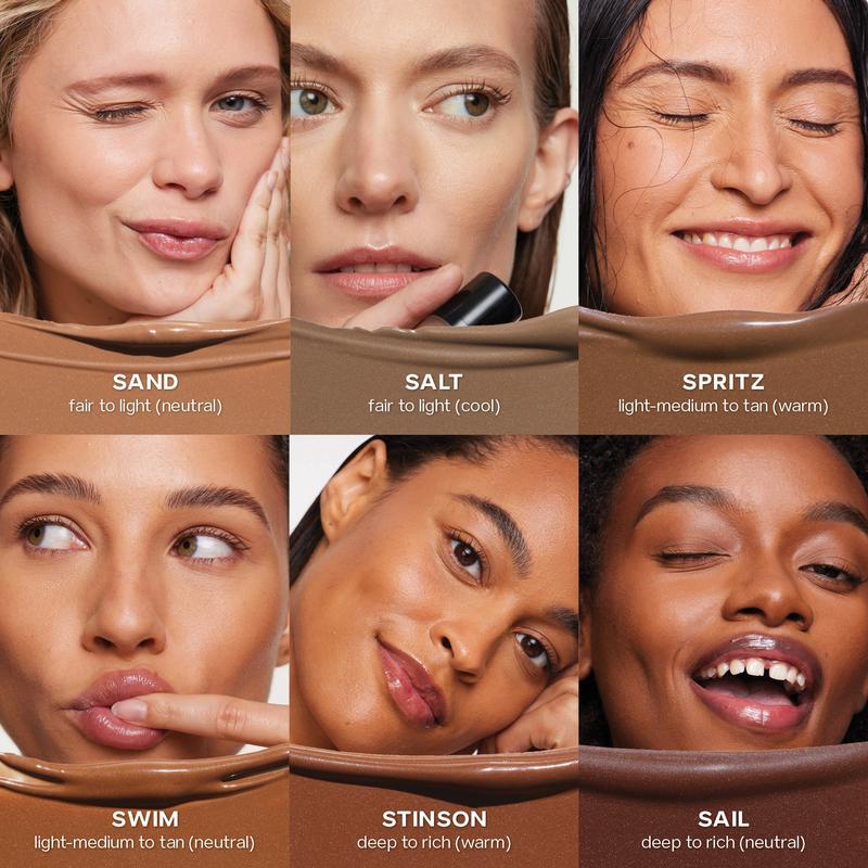 Saie Dew Bronze Soft-Focus Effortless Liquid Bronzer for Makeup and Cosmetics 6