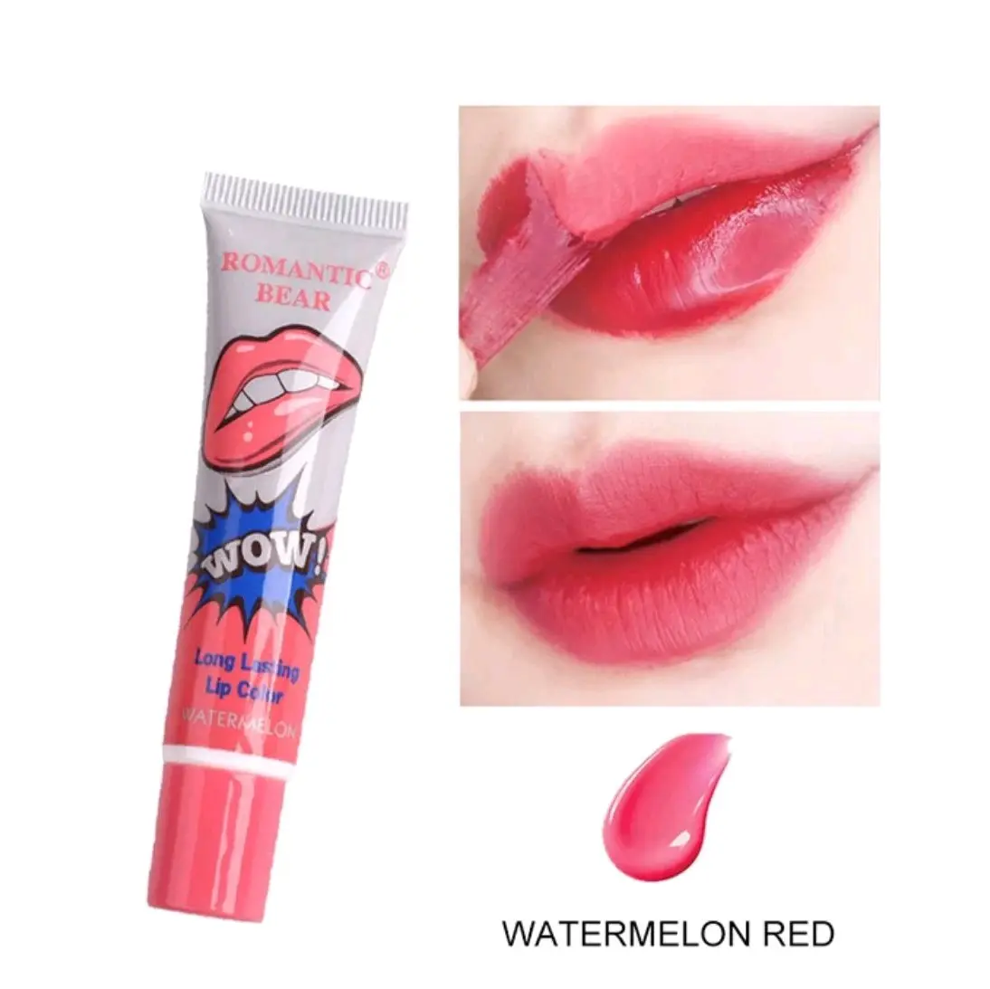 Magic Lipstick Peel Off - Glossy Lipstick for Long-lasting Color - Lipgloss