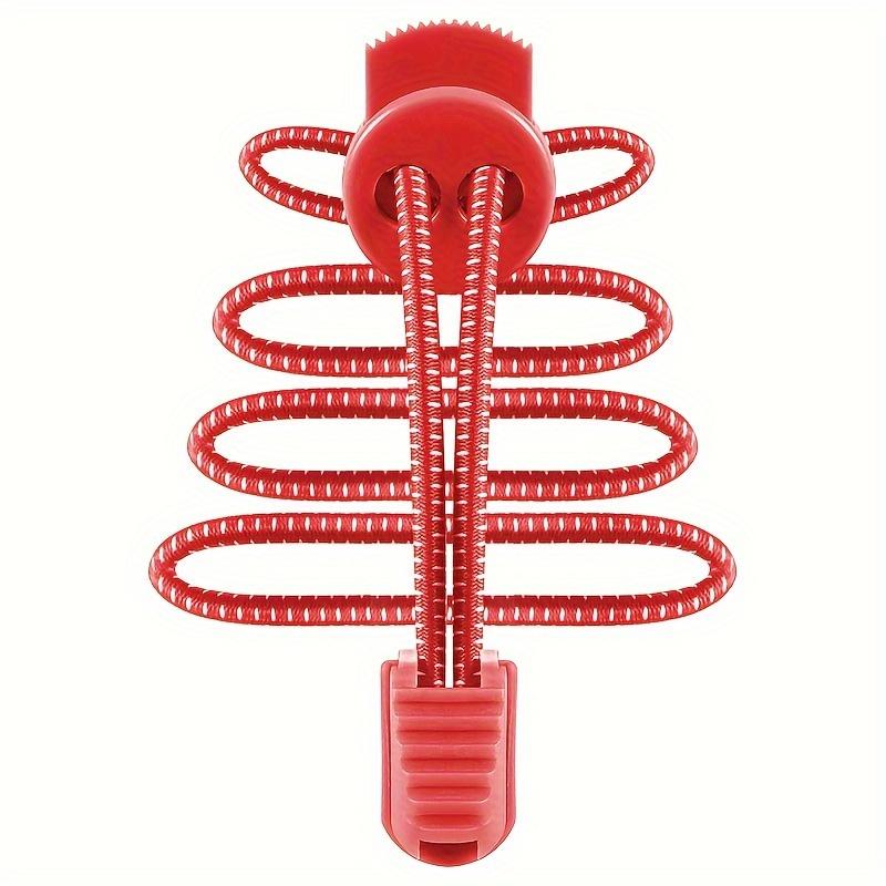 Easy-Tie No-Lace Shoelaces - 1 Pair, Elastic & Durable for Sneakers and Boots, Casual Style 8