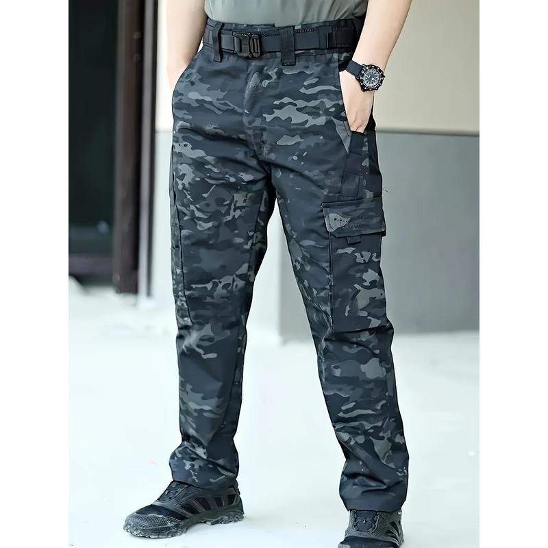 Men'S Outdoor Multi-Pocket Work Pants Waterproof, Durable, Tear-Resistant, Multi-Functional Training, Camping, Hiking, Hunting Pants 3