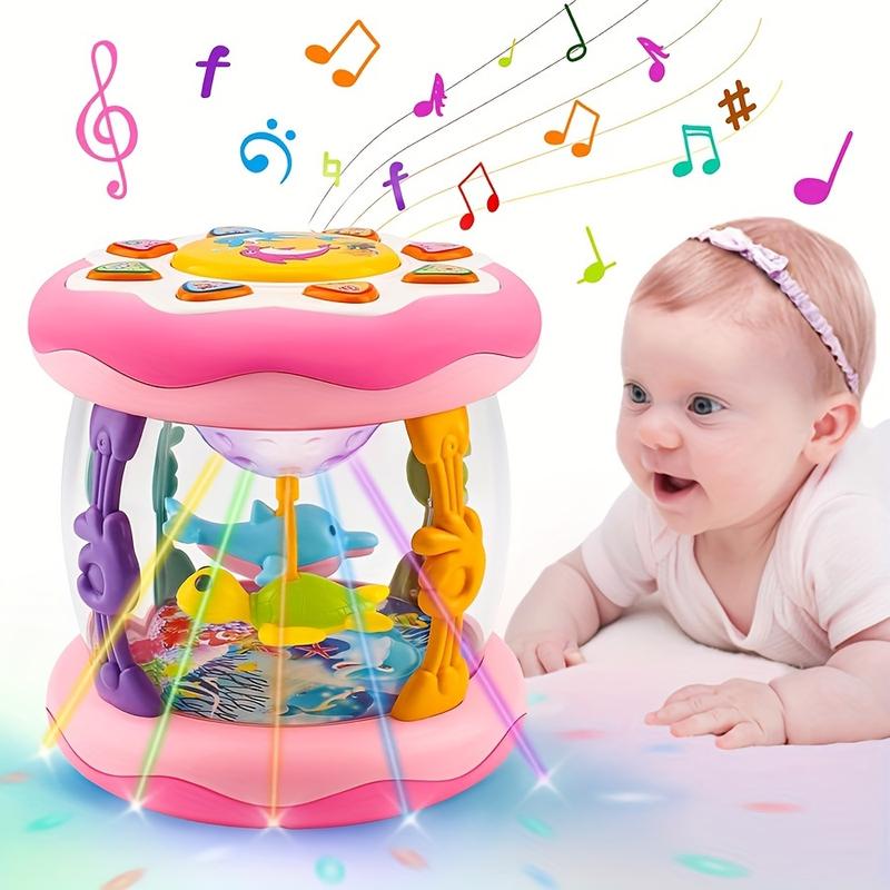 Product Introduction of 1PCS Baby Toys 6 to 12 Months Ocean Projector Light Up Musical for 12-18 Crawling Learning Tummy Time 1 2 3 Year Old Infant Girls Gifts Halloween Gift Christmas Gift(Random accessory color) 0