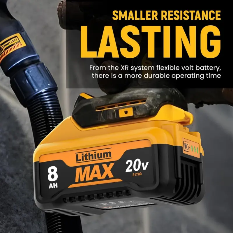 2X For DEWALT DCB184 18V 9.0Ah Li-ion Battery 18Volt Max XR DCB182 DCB183 DCB200 7