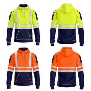 NOROZE Mens Outdoor Pullover Hoodie Menswear Long Sleeve Sweatshirt Multi Zipped Pockets Top UK Size S-XXL