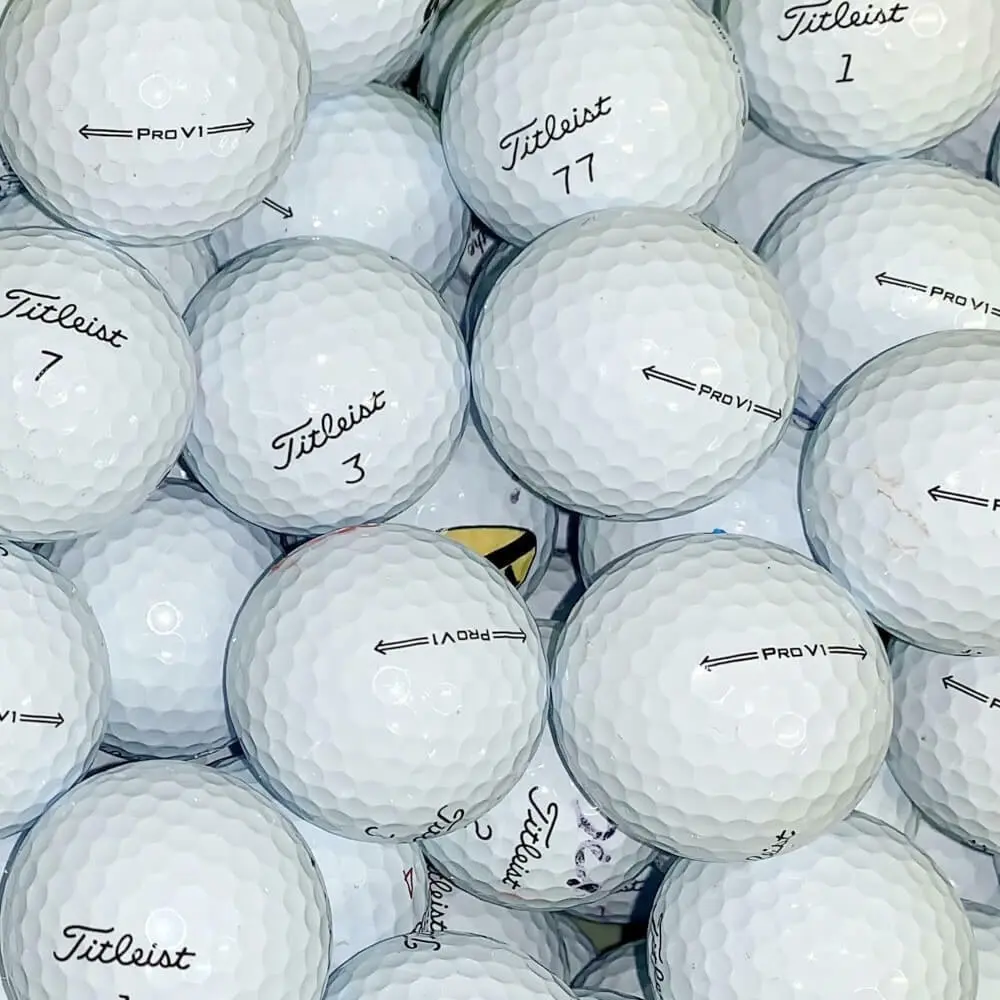 Titelist pro v1/x golf balls (12 pack)