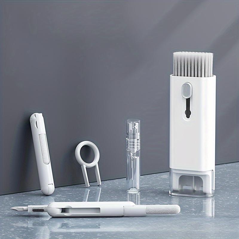 1-2 DAYS SHIPPING - 7-in-1 Cleaning Kit For Keyboard, Earphone, Screen, Small Cleaning Brush, Household Cleaning Tools For Earphone Phone Keycaps Cleaning, Crevice Brush, Cleaning Supplies, Cleaning Tool,Cleaner Silicone Set Box , Fleece, Sponge, Slide 1