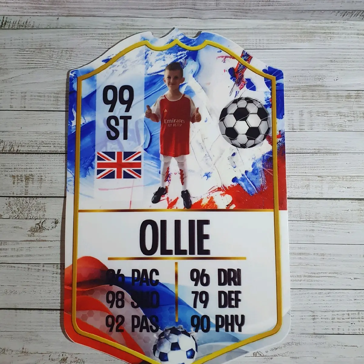 Football stats shield