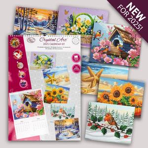 Crystal Art Calendar Kit 2025