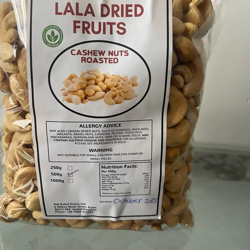 Roasted  Cashew Nut : nut  -Delicious snack cashewnuts 3