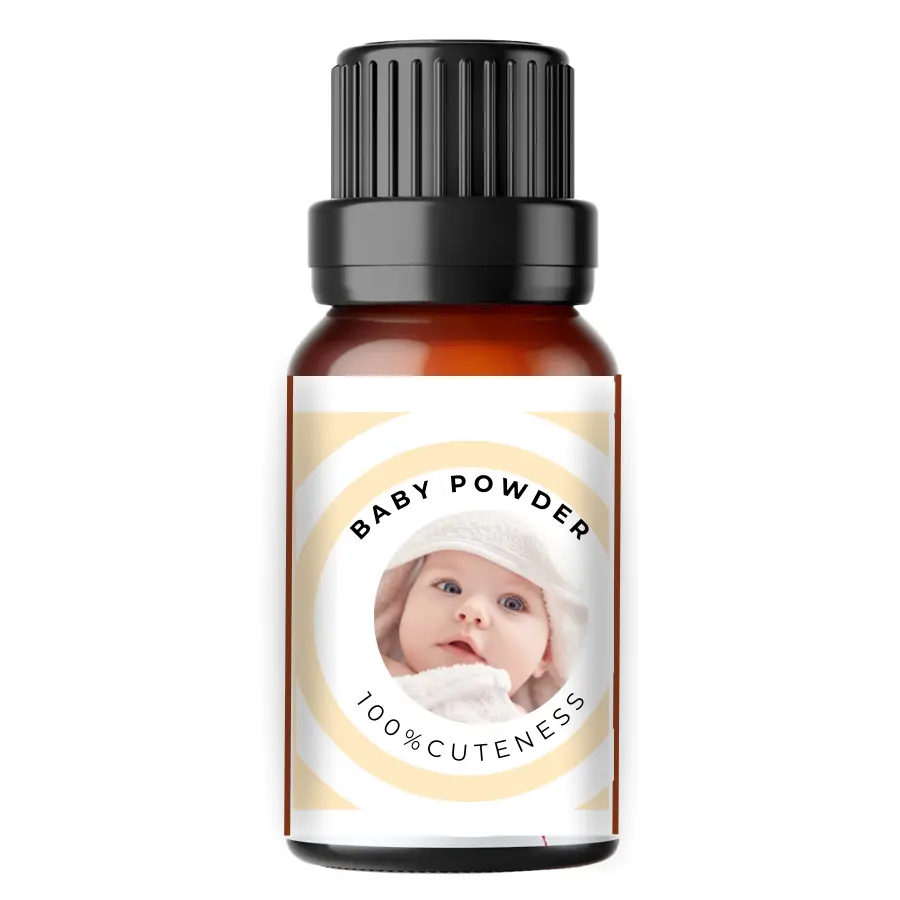Baby powder fragrance for room, aromatherapy, diffuser, body oil, massage oil