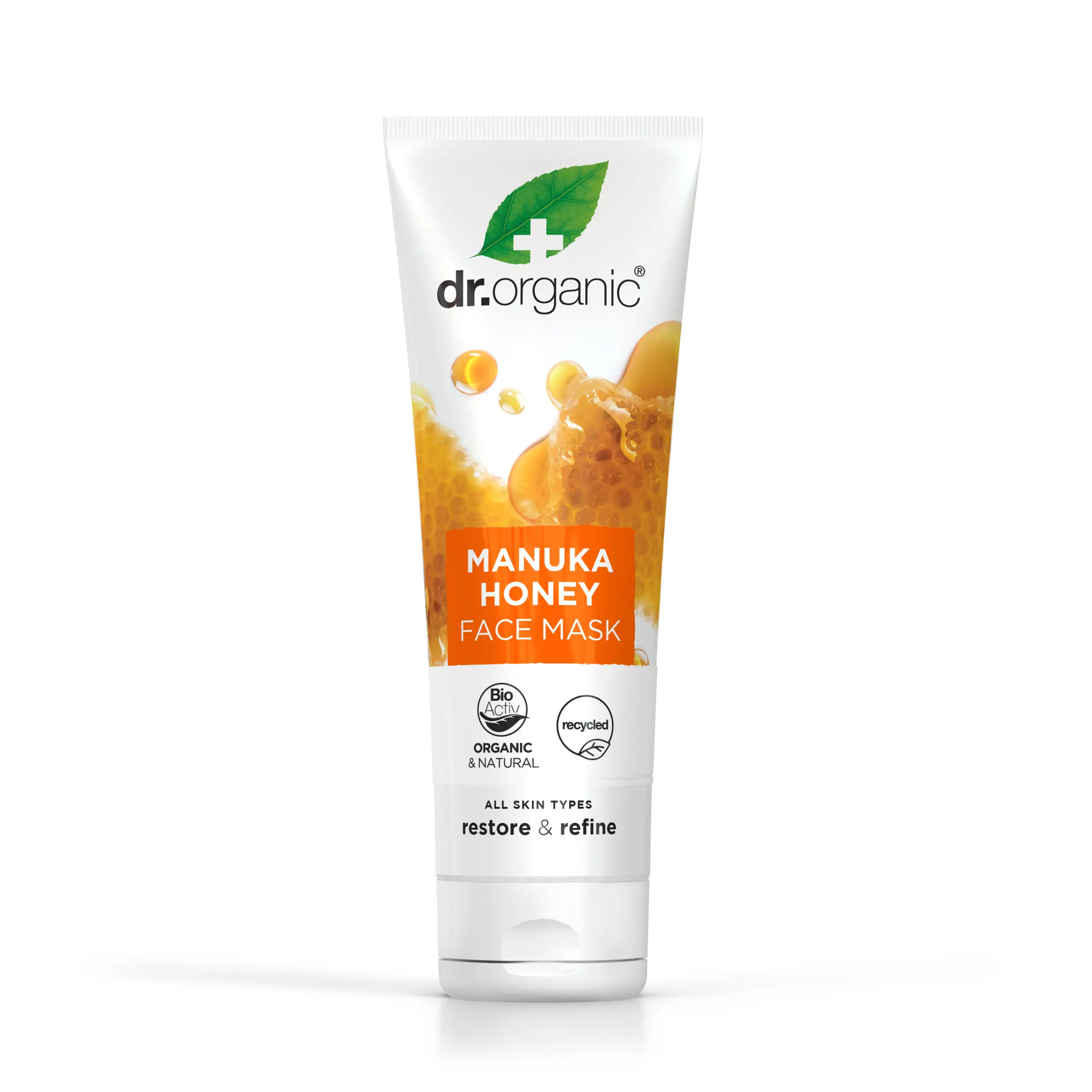 Dr. Organic Manuka Honey Face Mask for all skin types Clay Cleansing Cleansing Facial Restore Sensitive Comfort