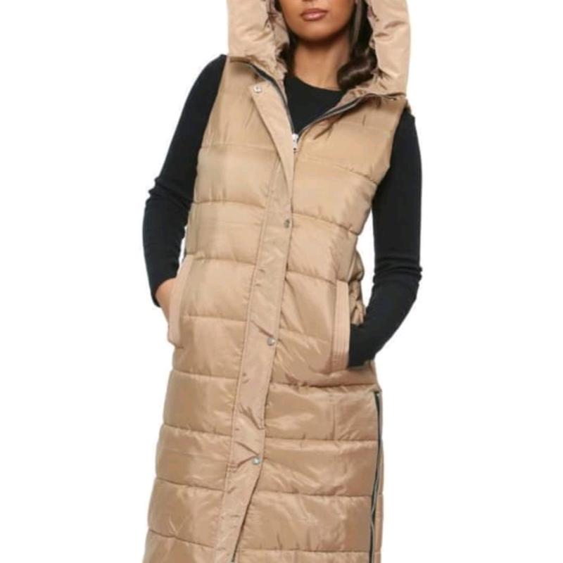 LADIES GILLET perfect for winter Coats Fashion Comfortable Outdoor Jackets Fit Underwear Tops Slim Pockets Womenswear Vests Women Lady Basic Long Sleeve Minimalist 3