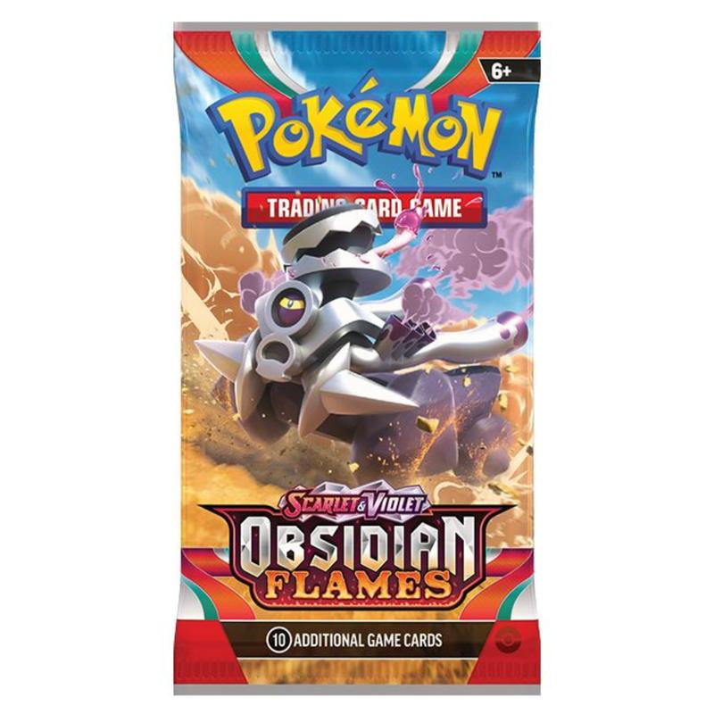 POKÉMON OBSIDIAN FLAMES BOOSTER PACK - POKEMON  TCG: SCARLET & VIOLET TRADING CARDS 2