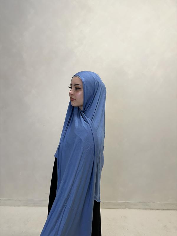 Double stitched Premium stretchy Jerseys hijab 2