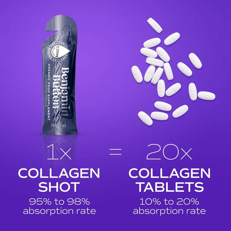 84x BlackCurrant 12,000mg Marine Collagen Liquid Sachets 1