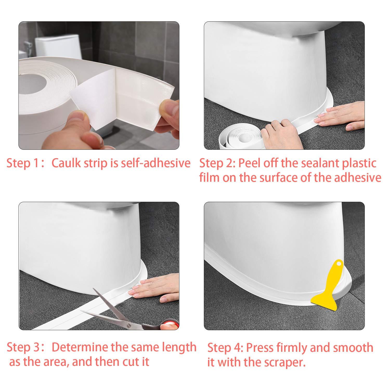 Adhesive Caulk Tape Sealant Strip