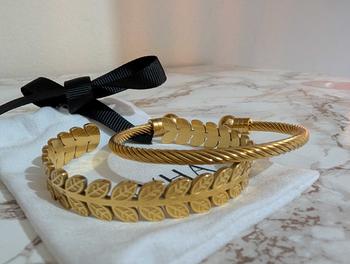 Product Review of Leaf Adjustable Bangle from z**b 0