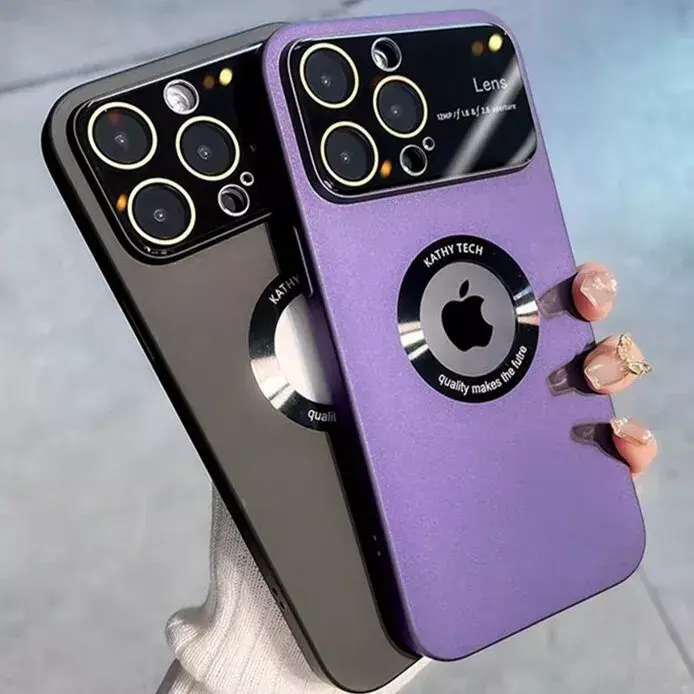 Luxury Magnetic Shockproof Case For iphone 15 14 13 12 11 Pro Max Plus LensCover Accessories Protection Silicone Protective