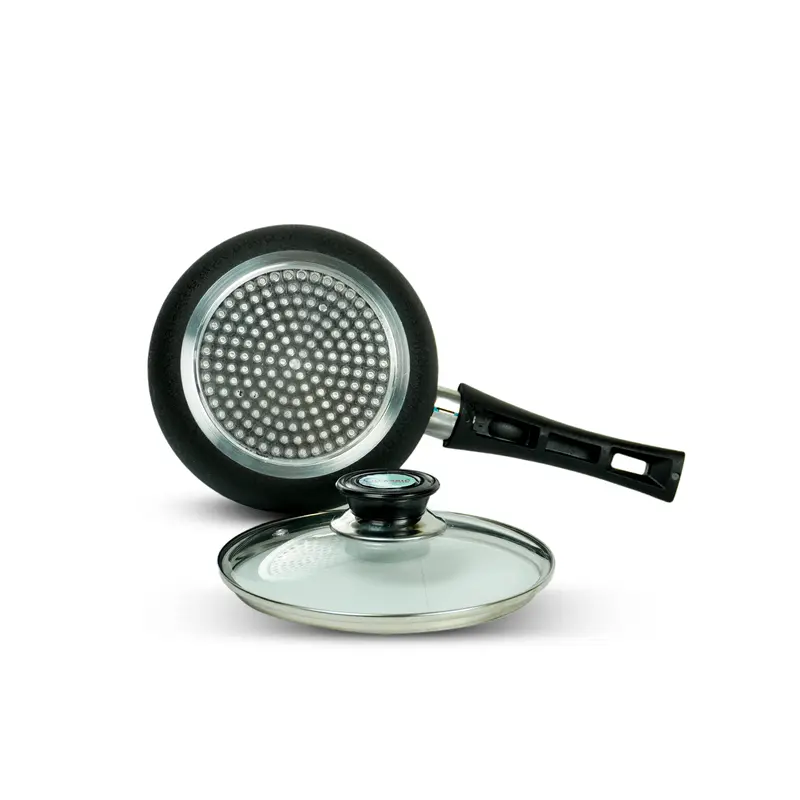 Klassic Nonstick Sauce Pan, Boiling Pot, Milk Pot n pan - Suitable for All Stoves - Durable and Long Lasting Non Stick Coating | Dishwasher Safe | Stay Cool Long bakelite Handle | Induction Compatible | With Glass Lid, ICI UK Non stick coating, 1