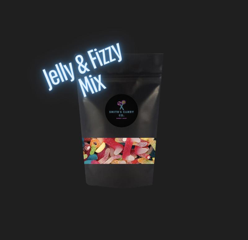 Random Jelly and Fizzy Mix sweet Pouch 0