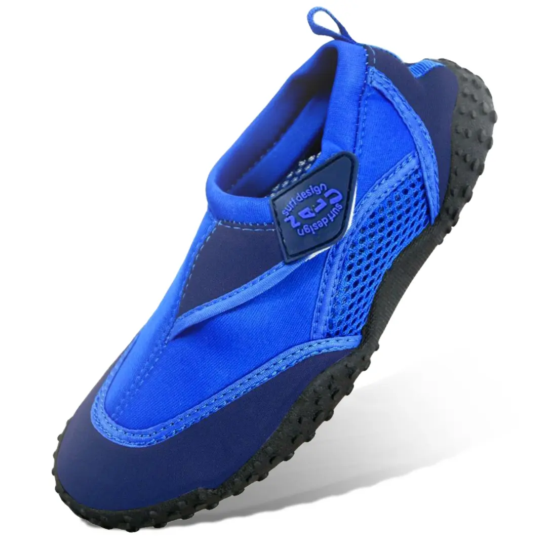 Neoprene Aqua Beach Surf Wet Water Shoes Wetsuit Boots Nalu - Blue