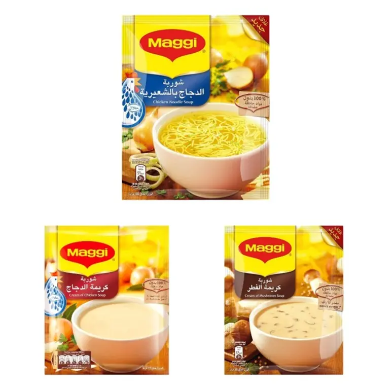 Maggi Soups - 3 Flavours - Instant Soup Sachet