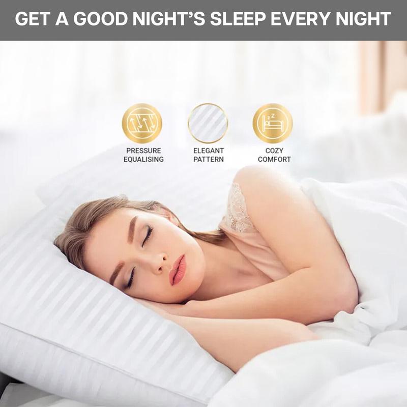 Hotel Quality Pillows | 2 Pack | 4 Pack | Ultra Deluxe Hotel Quality Pillow | Extra Deep Filled Pillows 4