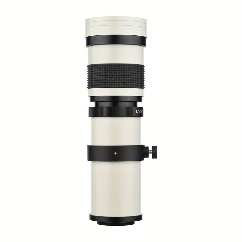 TOMSHOO Lens Camera MF Super Telephoto Zoom Lens F/8.3-16 420-800mm T Mount with Universal 1/4 Thread Replacement for Canon Nikon Sony Fujifilm Olympus Cameras 3