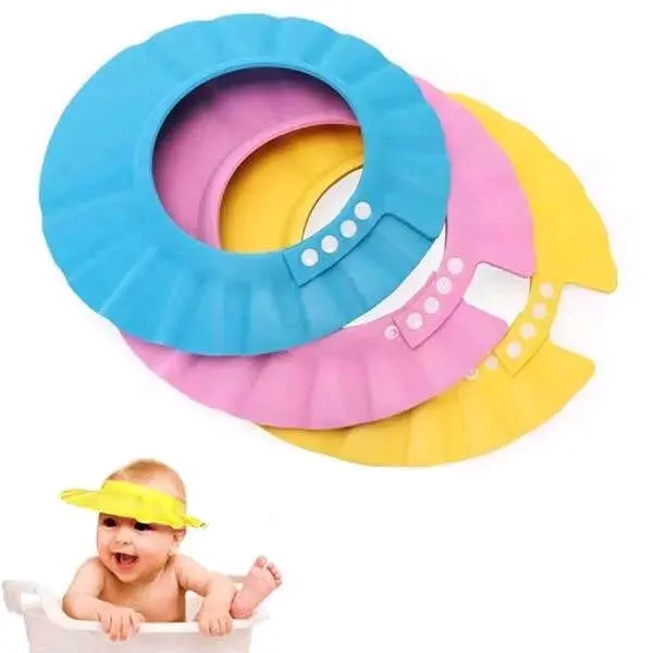 Baby/Toddler Shower or Bath Cap - Protect Your Child from Water and Bath Time Fun