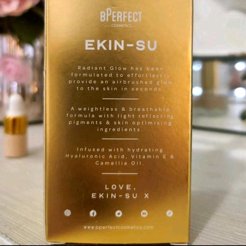 BPerfect Ekin-Su Radiant Glow CHOOSE shades Light 01- Deep 06 2ml SAMPLE ONLY 6