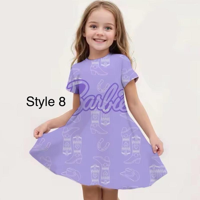 Girls Barbie Summer Dresses 7