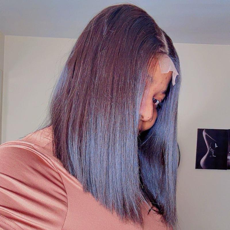 Born straight 12 inches black closure. 2