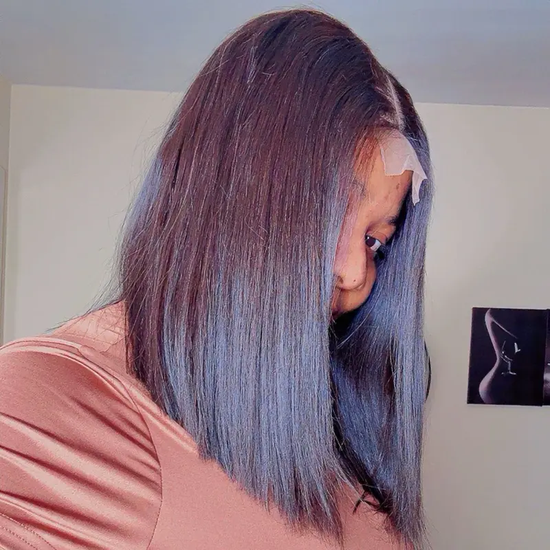 Born straight 12 inches black closure. 2