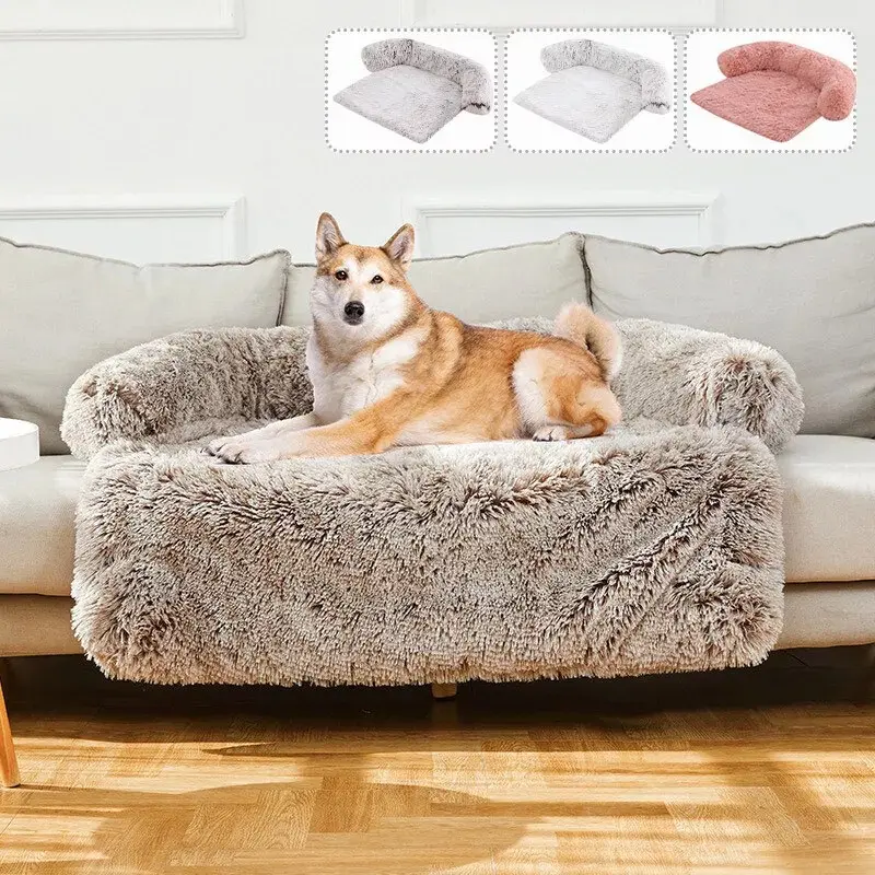 Dog Pet Calming Bed Sofa Warm Nest Washable Furniture Protector Mat Car Blanket 0