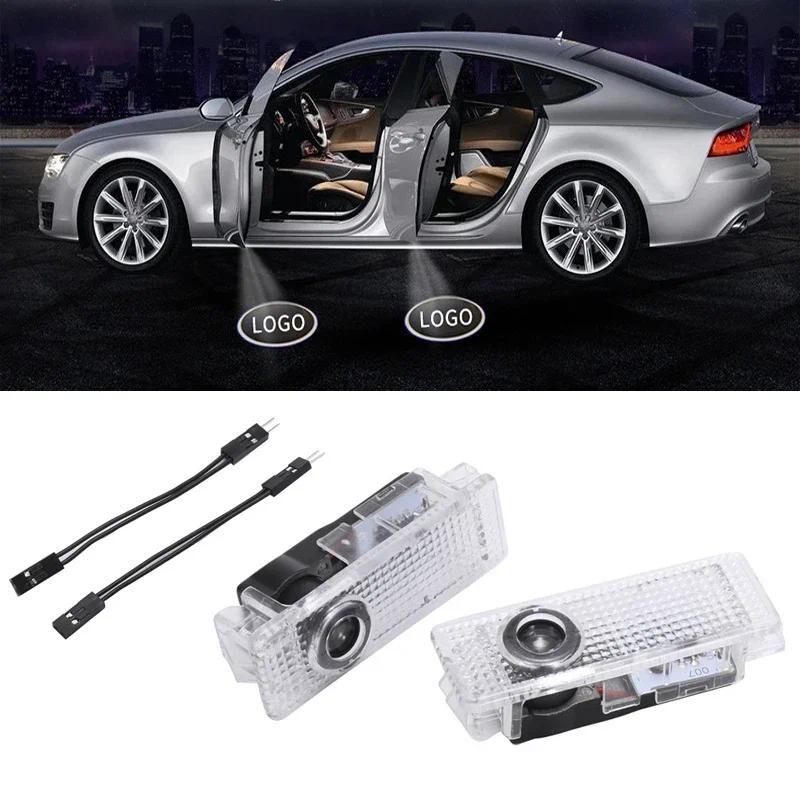 2 pcs Led Car Door Light Logo Laser Projector Welcome Light decorations For BMW E84 E87 X5 E70 F25 E90 E91 F01 F02 E60 E61 F10 F15 F30 M3 M5 1