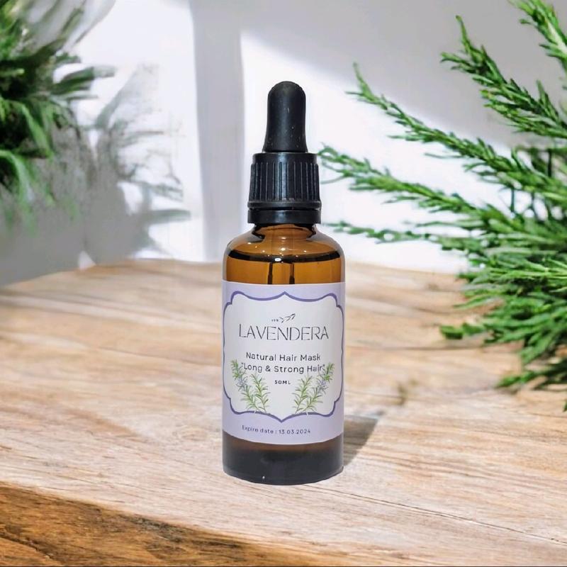 Long And Strong Hair Natural Hydrating Hair  Mask Aromatherapy Haircare Comfort Conditioner ros mary oil hair  care hair  growth hair  care 1