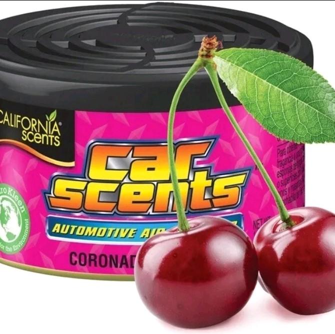 Car Scents 4 x Coronado Cherry, Long Lasting Fragrance. Pack of 4. Car Air Freshner. 3
