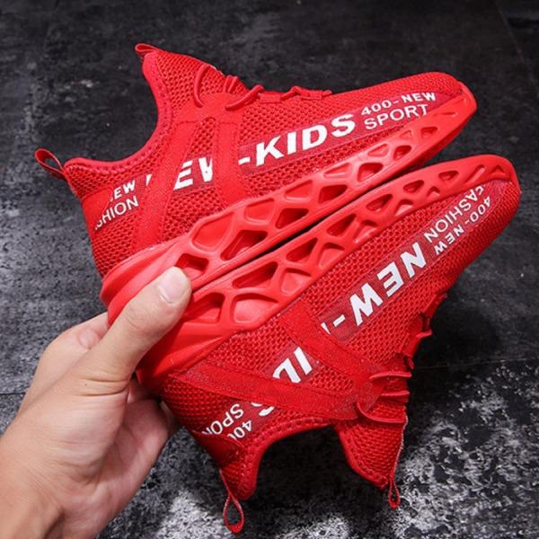 Product Introduction of Daclay Trendy All-Season Kids' Sneakers: Breathable, Durable Rubber Sole, Fashionable Plaid, Lace-Up Comfort for Teens 9