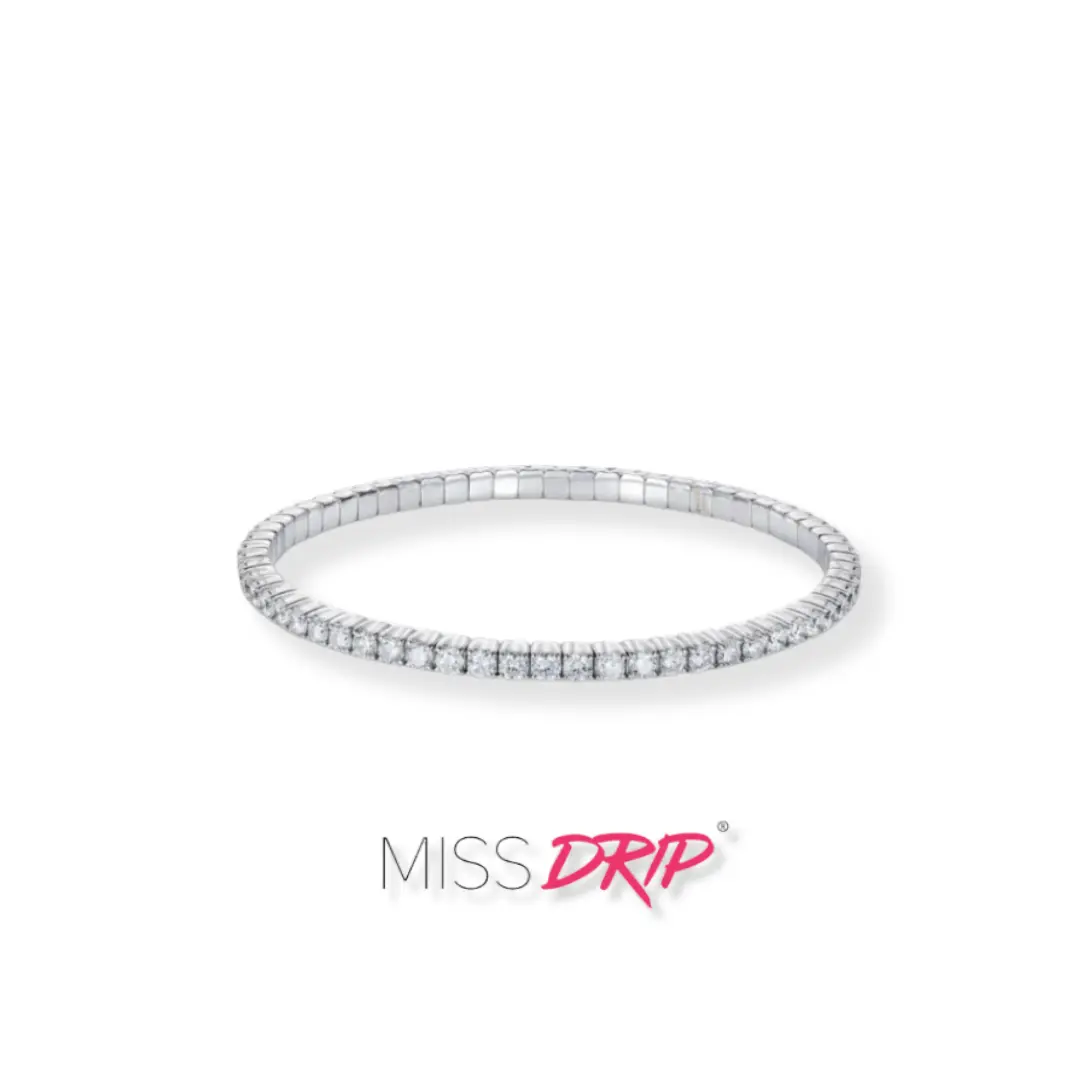 Alaia Micro Stretch Zirconia Tennis Bracelet 2MM