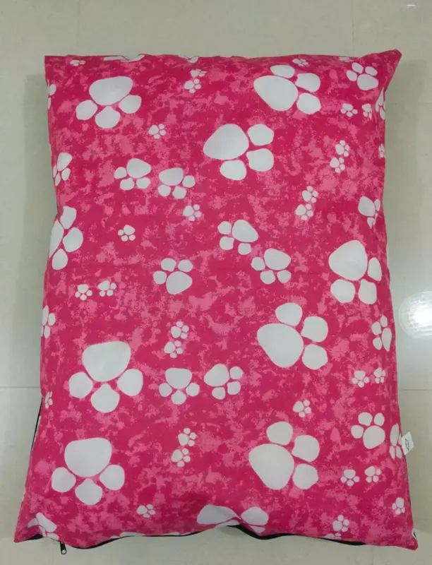 Large & Extra Large Polycotton Dog Bed | Random Colours Washable Zipped Cushion | Soft Cosy Dog Replaceable Zipped Washable Cover Pet Dog Bed Supplies Pet Pillow Available In Random Colours |Pet Dog Bed Cat Beds Luxury Soft Washable Puppy Cushion Pet 6